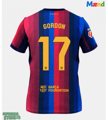 Barcelona Anthony Gordon #17 Replika Hjemmebanetrøje 2026-27 Kortærmet